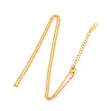 Künstliche 22k Goldkette Halskette Design